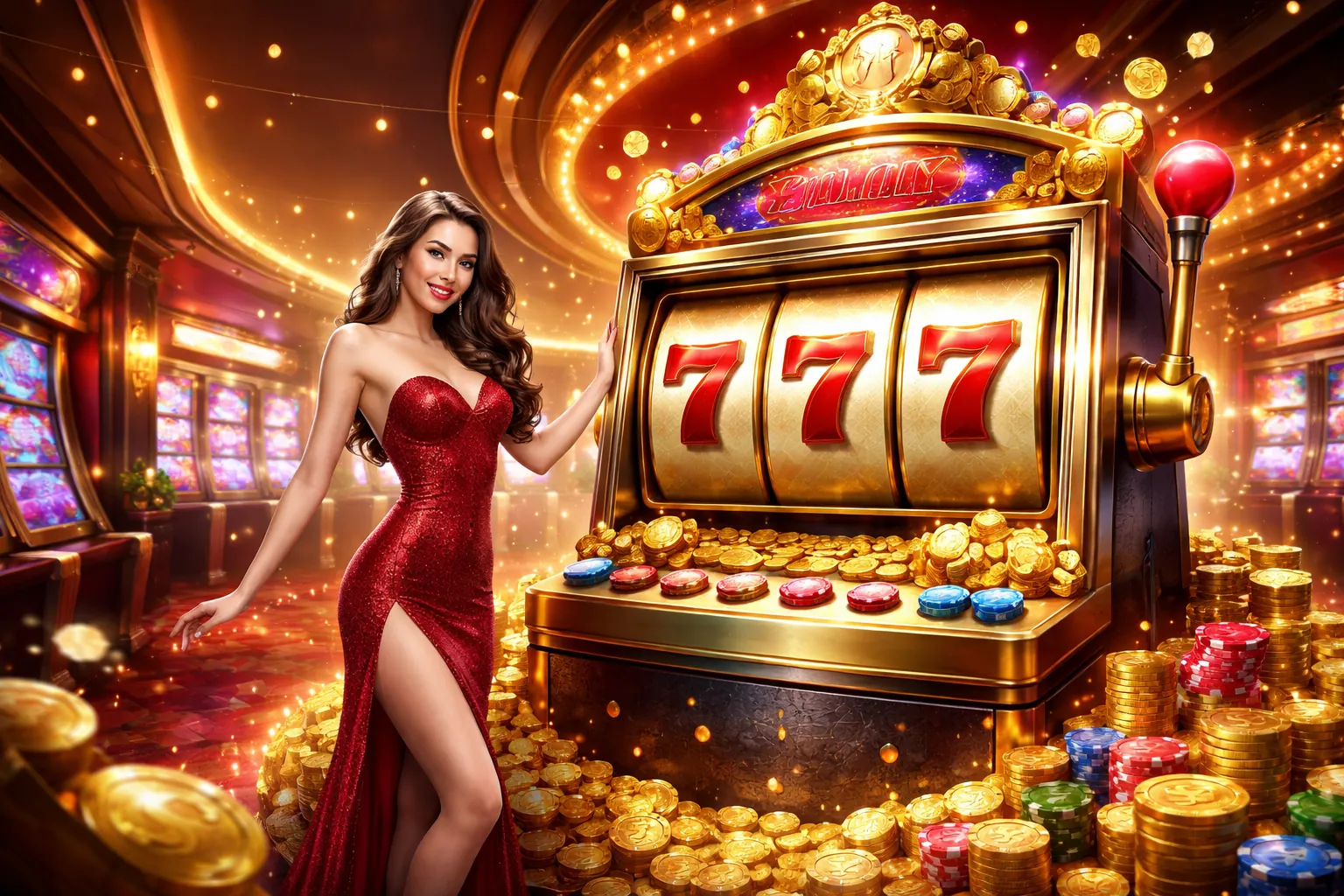 Hình ảnh chính về trò chơi slot tại 678win link với giải độc đắc
